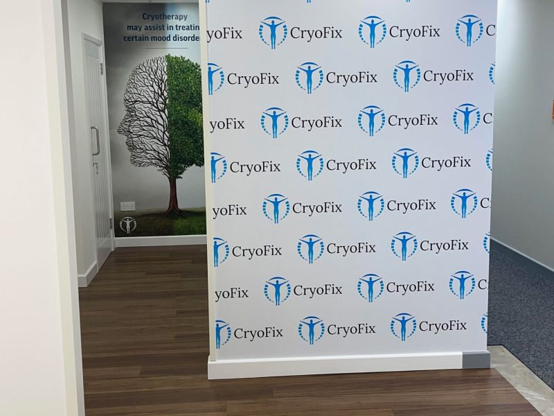 Relaxed open environment Cryotherapy